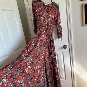 MILA Boho Dress Size Small